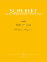 Lieder, Vol. 3 Vocal Solo & Collections sheet music cover